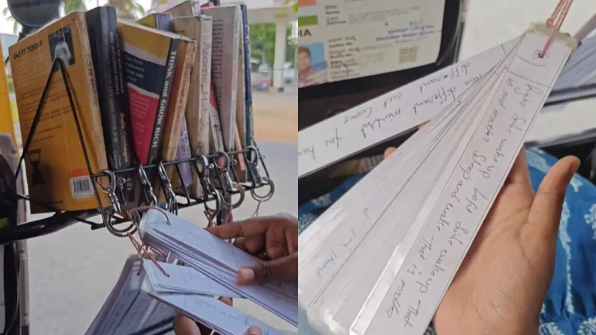 सोशल मीडिया पर वायरल हुआ अनोखा ऑटो, बना “चलती-फिरती लाइब्रेरी”
