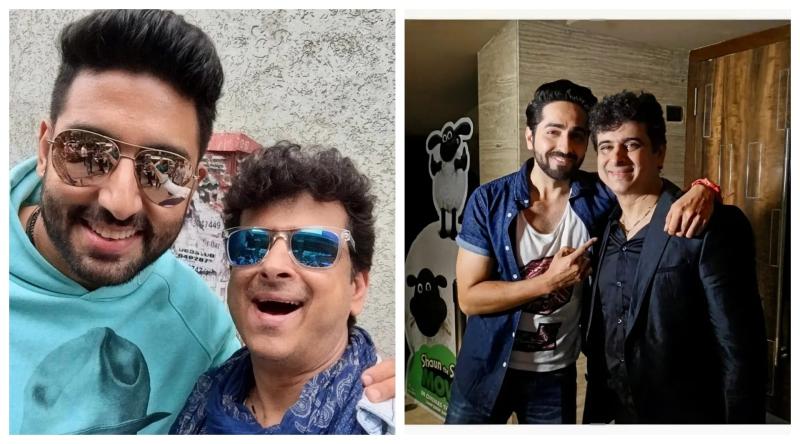 Palash Sen ने शेयर कीं अभिषेक और आयुष्मान संग अनदेखी तस्वीरें