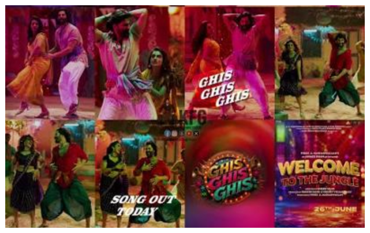 Welcome To The Jungle Song Ghis Ghis Ghis:अक्षरा सिंह ने बताया अक्षय कुमार भी हुए भोजपुरी बीट्स के मुरीद