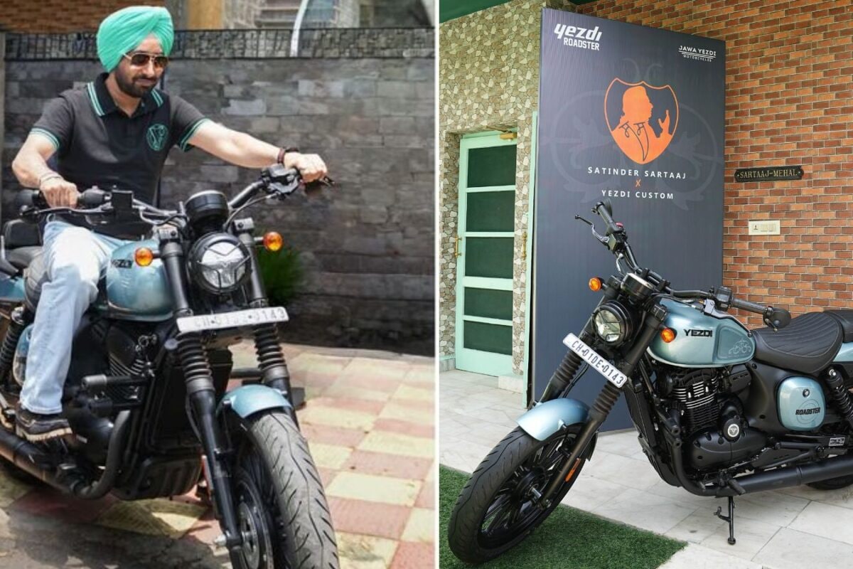 सतिंदर सरताज ने खरीदी कस्टमाइज़्ड Yezdi Roadster, लुक और स्टाइल जीत लेगा दिल