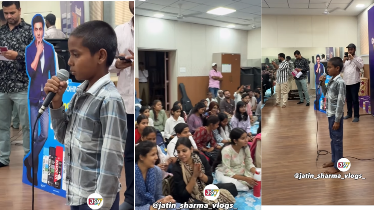 Viral Video: लोग समझ रहे थे जिसे आम बच्चा, उसने गायकी से बांधा ऐसा समां, टैलेंट पर सेलिब्रिटी भी हुए फिदा